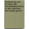 Bedeutung und Funktion der Handarbeitsmotive in den Märchen der Brüder Grimm door Manuela Käßmair