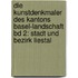 Die Kunstdenkmaler Des Kantons Basel-Landschaft Bd 2: Stadt Und Bezirk Liestal