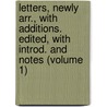 Letters, Newly Arr., with Additions. Edited, with Introd. and Notes (Volume 1) by Charles Lamb
