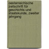 Oesterreichische Zeitschrift für Geschichts-und Staatskunde, zweiter Jahrgang door Johann Paul Kaltenbaeck