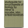 Studyguide For Encyclopedia Of Biology By Rittner & Mccabe, Isbn 9780816048595 by Cram101 Textbook Reviews