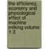 The Efficiency, Economy and Physiological Effect of Machine Milking Volume 1-3