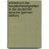 Wörterbuch Der Hauptschwierigkeiten in Der Deutschen Sprache (German Edition)