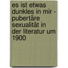 Es ist etwas Dunkles in mir - Pubertäre Sexualität in der Literatur um 1900 door Carolin Hagl