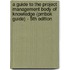 A Guide to the Project Management Body of Knowledge (Pmbok Guide) - 5th Edition