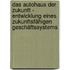 Das Autohaus der Zukunft - Entwicklung eines zukunftsfähigen Geschäftssystems
