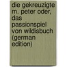 Die Gekreuzigte M. Peter Oder, Das Passionspiel Von Wildisbuch (German Edition) door Scherr Johannes