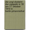 Die Ungl Cksfahrt Der Zeppelin Lz 18 Am 17. Oktober 1913 in Berlin-Johannisthal door Paul Wirtz