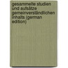 Gesammelte Studien und Aufsätze gemeinverständlichen Inhalts (German Edition) door Von Hartmann Eduard