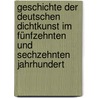 Geschichte der deutschen Dichtkunst im fünfzehnten und sechzehnten Jahrhundert by Ludwig Uhland