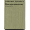 Grundsätze des allgemeinen und des constitutionell-monarchischen Staatsrechts. by Heinrich Zoepfl