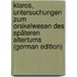 Klaros, Untersuchungen Zum Orakelwesen Des Späteren Altertums (German Edition)