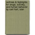 Outlines & Highlights For Drugs, Society, And Human Behavior By Carl Hart, Isbn
