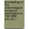 Proceedings of the Entomological Society of Washington (V. 102 2000 July-Oct..) door Entomological Society of Washington