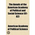 The Annals of the American Academy of Political and Social Science Volume 81-82