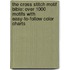 The Cross Stitch Motif Bible: Over 1000 Motifs With Easy-To-Follow Color Charts