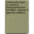 Untersuchungen Zu Cicero's Philosophischen Schriften, Volume 3 (German Edition)