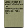 Versuch über die Verwandtschaften der homöopathischen Arzneien: Nebst einer . door Maria Franz Von Bönninghausen Clemens