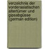 Verzeichnis Der Vorderasiatischen Altertümer Und Gipsabgüsse (German Edition)