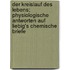 Der Kreislauf Des Lebens; Physiologische Antworten Auf Liebig's Chemische Briefe