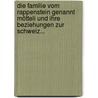Die Familie Vom Rappenstein Genannt Mötteli Und Ihre Beziehungen Zur Schweiz... door Robert Durrer