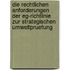 Die Rechtlichen Anforderungen Der Eg-Richtlinie Zur Strategischen Umweltpruefung