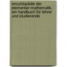 Encyklopädie Der Elementar-Mathematik. Ein Handbuch Für Lehrer Und Studierende door Weber Heinrich