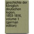 Geschichte Der Königlich Deutschen Legion, 1803-1816, Volume 1 (German Edition)