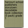 Harcourt School Publishers Storytown: Decodable Book Collection (5 Pack) Grade 1 door Hsp