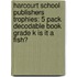 Harcourt School Publishers Trophies: 5 Pack Decodable Book Grade K Is It A Fish?