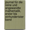 Journal für die reine und angewandte Mathematik, Erster bis Einhundertster Band by Lazarus Fuchs