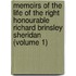 Memoirs Of The Life Of The Right Honourable Richard Brinsley Sheridan (Volume 1)