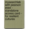 MySearchLab with Pearson Etext - Standalone Access Card - for Resilient Cultures by Rebecca Horn