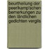 Beurtheilung der Peerlkamp'schen Bemerkungen zu den ländlichen Gedichten Vergils