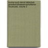 Bucher-such-dienst Bibliothek Gesellschaftswissenschaftlicher Neudrucke, Volume 2 by Unknown