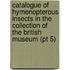 Catalogue of Hymenopterous Insects in the Collection of the British Museum (Pt 5)