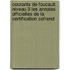 Courants De Foucault Niveau 3 Les Annales Officielles De La Certification Cofrend