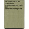 Der Rechtsschutz Der Potentiellen Organempfaenger Nach Dem Transplantationsgesetz by Ralf Clement