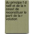 Du Principe F D Ratif Et de La N Cessit de Reconstituer Le Parti de La R Volution