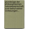 Grundzüge Der Philosophischen Naturwissenschaft: Zum Behuf Seiner Vorlesungen... door Henrik Steffens