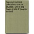 Harcourt School Publishers Social Studies: Unit 6 Big Book Grade 2 People In Time