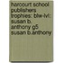 Harcourt School Publishers Trophies: Blw-Lvl: Susan B. Anthony G5 Susan B.Anthony