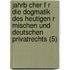 Jahrb Cher F R Die Dogmatik Des Heutigen R Mischen Und Deutschen Privatrechts (5)
