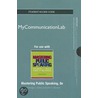 New MyCommunicationLab -- Standalone Access Card -- for Mastering Public Speaking door John F. Skinner