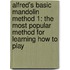 Alfred's Basic Mandolin Method 1: The Most Popular Method for Learning How to Play