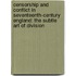 Censorship and Conflict in Seventeenth-Century England: The Subtle Art of Division