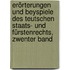 Erörterungen Und Beyspiele Des Teutschen Staats- Und Fürstenrechts, Zwenter Band