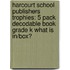 Harcourt School Publishers Trophies: 5 Pack Decodable Book Grade K What Is In/Box?