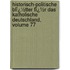 Historisch-Politische Blï¿½Tter Fï¿½R Das Katholische Deutschland, Volume 77