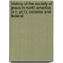 History of the Society of Jesus in North America (V.1; Pt.1); Colonial and Federal